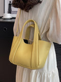 Weiyinxing Large Capacity Fashion Bucket Handbags 2023 Luxury Designer Classic Vintage Crossbody Bags For Women Summer Casual Shoulder