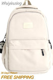 Weiyinxing Girl Boy Laptop Student Backpack New Female Men Travel Book Bag Male Women Nylon College Backpack Fashion Lady School Bag