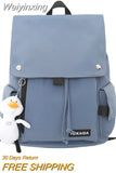 Weiyinxing Male Trendy Nylon New Travel Student Bag Cool Boy Girl College Backpack Fashion Lady Men School Bag Laptop Women Backpack