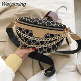Weiyinxing Pequeno saco da cintura Packs Fanny 2023 das Mulheres da Moda inverno Feminino Telefone Bolsas Senhoras Mensa
