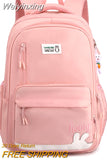 Weiyinxing High Capacity Book Bag Girl Boy Travel Laptop Student Backpack Man Nylon College Fashion Women Leisure School Bag