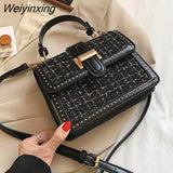 Weiyinxing luxury fashion handbags new trend fashion shoulder bag messenger small square bag