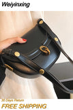 Weiyinxing Saddle Small Crossbody Bags For Women Trend Luxury Designer PU Leather Shoulder Bag Ladies Handbags And Purses