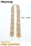 Weiyinxing Women Crossbody Bag Straps Fashion Handbag Wide Belt Shoulder Replacement Adjustable Strap Bag Part Accessories