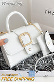 Weiyinxing Luxury Small Handbags Purses Designer Women Solid Color Shoulder Bag Casual Flap Crossbody Top Handle Bags With Coin Purses