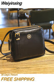 Weiyinxing Bags for Women 2023 Messenger Bags Leather Crossbody Female Shoulder Bag Women Vintage Purses and Handbags Bolsa Feminina