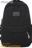 Weiyinxing Female Fashion Lady High Capacity Waterproof College Backpack Trendy Women Laptop School Bags Cute Girl Travel Book Bag Cool