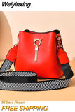 Weiyinxing Capacity Bucket Bag for Women Crossbody Bags 2023 New Trend Female Messenger Shoulder Tote Bag Luxury Designer Handbags