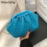 Weiyinxing PU Leather Crossbody Bags For Women 2023 Solid Color Shoulder Bag Branded Female Handbags And Purses Lady Totes Bag Clutch