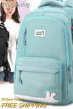 Weiyinxing High Capacity Book Bag Girl Boy Travel Laptop Student Backpack Man Nylon College Fashion Women Leisure School Bag