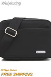 Weiyinxing Women Nylon Shoulder Bags Crossbody Bag Ladies Top-handle Bolsa Feminina Satchel Handbag Pouch Tote Pocket