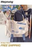 Weiyinxing Capacity Single Shoulder Bag Male Japanese Harajuku Class Make-up Postman Girl Student Messenger