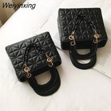Weiyinxing Women Bags Chain Handbags Fashion Shoulder Bag Luxury Crossbody Bags for Girls 2023 Designer PU Flap for Female Messenger Bag