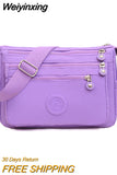 Weiyinxing Women Messenger Bag Female Waterproof Nylon Shoulder Bags Ladies Handbags Fashion Girls Crossbody Bags Tote