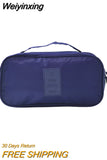 Weiyinxing New Travel Bra Bag Underwear Organizer Bag Cosmetic Daily Toiletries Storage Bag Women's High Quality Wash Case Bag