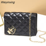 Weiyinxing Arrival Fashion Women's Small Crossbody Bag PU Leather Messenger Bag Zipper Handbag Purse Summer Travel Bag for Female