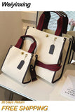 Weiyinxing Large Capacity 2023 New Tote Shoulder Bag Luxury Designer For Women Crossbody Casual Fashion Classic High Quality Handbag