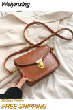 Weiyinxing Small Square Bags Luxury Designer Women Shoulder Bag Trend New High Quality PU Leather Crossbody Bags Fashion Purse Bag