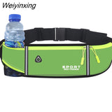 Weiyinxing Sports Waist Bag for Women Men Gym Belt Bag High Elastic Oxford Cloth Waterproof Waist Pack Cycling Phone Earphone Bags