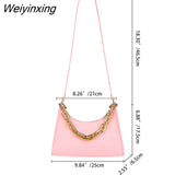 Weiyinxing Handbags Small Tote Female Travel Top Handle Bags for Women Shopping Leisure Phone Bag Birthday Party Gifts