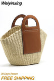 Weiyinxing Style Hand-held Straw Woven Bag Fashion Woven Women's Bag Hand Bags For Women Designer Bags Bolsos Mujer 2023 Tendecia