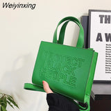 Weiyinxing Women's bag Protect Black Women Purse And Handbags Casual Shoulder Crossbody Bags White Black Green Luxury Designer Handbag