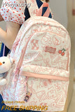 Weiyinxing Print Female Laptop College Packet Girl Travel Harajuku Book Backpack Lady Kawaii Graffiti Bags Fashion Women SchoolBag