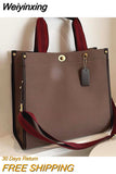 Weiyinxing Large Capacity 2023 New Tote Shoulder Bag Luxury Designer For Women Crossbody Casual Fashion Classic High Quality Handbag
