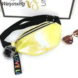 Weiyinxing Women Plaid Waist Bag Female Oxford Waterproof Belt Bags Designer Crossbody Chest Bag Ladies Fashion Fanny Pack Banana Hip Purse