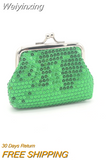Weiyinxing Coin Purse New Zero Wallets Small Sequin Children's Coin Bags Mini Creative Gifts Children Cute Small Purse Short Fashion
