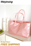 Weiyinxing Designer Handbags for Women 2023 Summer Girls Fashion Candy Color Large Capacity Travel with Zipper Commuter Shoulder Bags 911