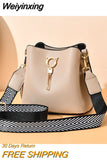Weiyinxing Capacity Bucket Bag for Women Crossbody Bags 2023 New Trend Female Messenger Shoulder Tote Bag Luxury Designer Handbags