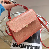 Weiyinxing Pattern PU Leather Crossbody Bags For Women 2023 Small Messenger Bag Lady Flap Shoulder Bag Luxury Handbag and Purse bolso