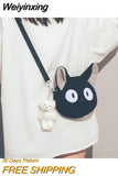 Weiyinxing Style Kawaii Bag Women Cartoon Plush Shoulder Bag For Women Crossbody Bag Small Phone&Purse Bag Good Gift