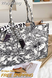 Weiyinxing Fashion Women Brand Large Bag For Women Shoulder Bags Top Handle Bags Tote Bag Purses And Handbags Canvas Travel Bag
