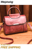 Weiyinxing New Leather Women Shoulder Bags High Quality Crossbody Bags for Ladies Brands Tote Bags Luxury Designer Women's Bag Handbag