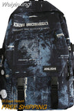 Weiyinxing Trendy Men Backpack Laptop Book Boy School Bag Female Nylon Fashion Women Backpacks Cool Student Male Bags College Travel