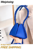 Weiyinxing Rope Handle Totes Women High Quality Crossbody Bag Fashion Designer Handbag and Purses Luxury Brand Ladies Shoulder Bag