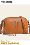 Weiyinxing Leather Bag Luxury Women's Handbags Bag for Woman 2023 Female Clutch Phone Bags Shoulder Bag Crossbody Messenger Pack