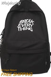 Weiyinxing Girl Boy Waterproof Laptop College Backpack Fashion Travel Lady Nylon Bag Men Women School Backpack Female Male Book Bags