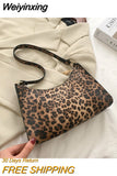 Weiyinxing Zebra Print Women Luxury Handbag PU Leather Simple Underarm Shoulder Bags Female Daily Design Totes Purse Pouch