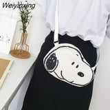 Weiyinxing Kawaii Poached Egg Packet Cute Cartoon Messenger Bag Canvas Bag Shoulder Bags Women Bag Purse Crossbody Bag Satchels