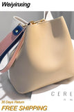 Weiyinxing Women's Bags 2023 New Women's  Bucket Bag Fashion Large Capacity Single Shoulder Messenger Bag Women