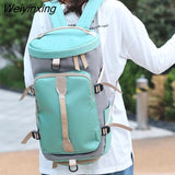 Weiyinxing Women Gym Bag Backpack Fitness Bags Outdoor Shoulder Bag Large Capacity Travel Bag