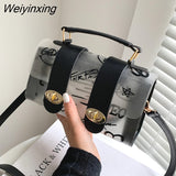 Weiyinxing Transparent Shoulder Bag for Women Handbags Messenger Female Bag Small Designer Ladies Handbag Fashion Purse Crossbody Bags