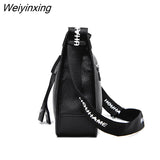 Weiyinxing Women 100% Cowhide Fabric Women Handbags Female Shoulder Bag Designer Luxury Lady Tote Large Capacity Zipper shoulder bag