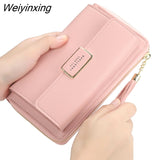 Weiyinxing Women's Wallet Crossbody Shoulder Mini Handbag PU Leather Card Holder Female Purse Zipper Brand Wallet For Girl  кошелкк женский