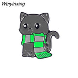 Weiyinxing Girls Metal Brooch Cute Animal Matching Bag Accessories BROOCH BADGE Punk Gothic Brooch Pin Jewelry Fashion Jewelry Gift