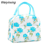 Weiyinxing Portable Fridge Thermal Bag Women Children's School Thermal Insulated Lunch Box Tote Food Small Cooler Bag Pouch