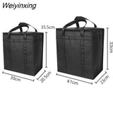 Weiyinxing Portable Fridge bag Insulated bag lunch box Thermal Cooler Bag Folding Fashion Picnic Travel Food Container Tote Bags Box